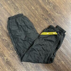 NFL Pittsburgh Steelers Warm Up Windbreaker Track Pants Size XL